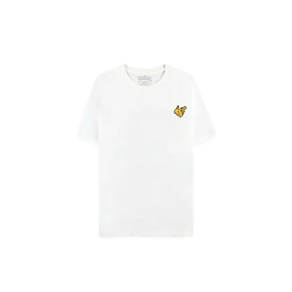 T-Shirt Pokemon - Pixel Pikachu