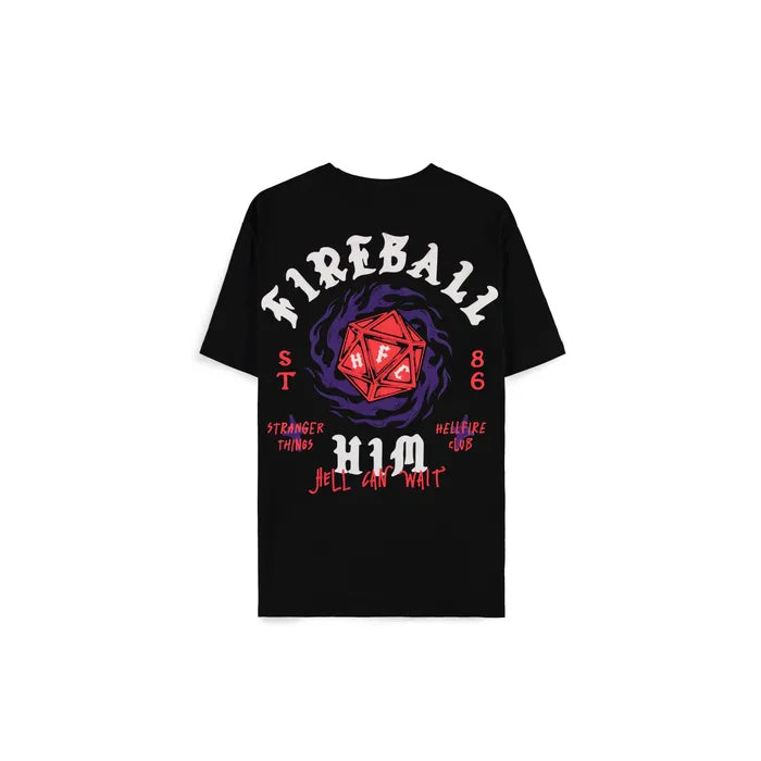 Camiseta de Stranger Things - ¡Lánzale una bola de fuego!