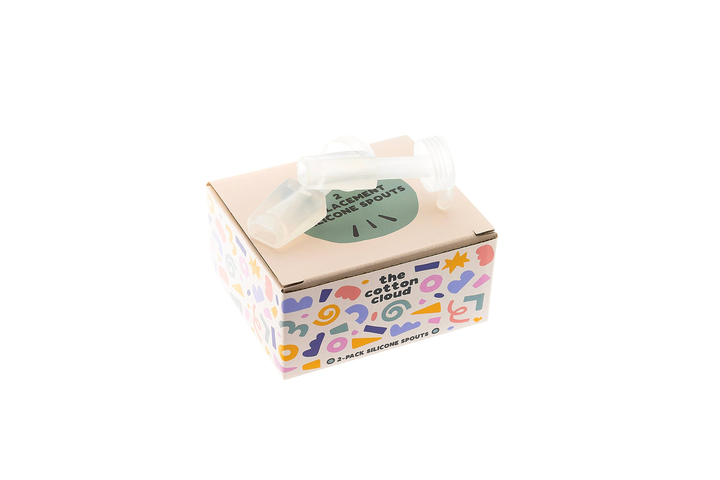 Pailles de rechange en silicone – lot de 2