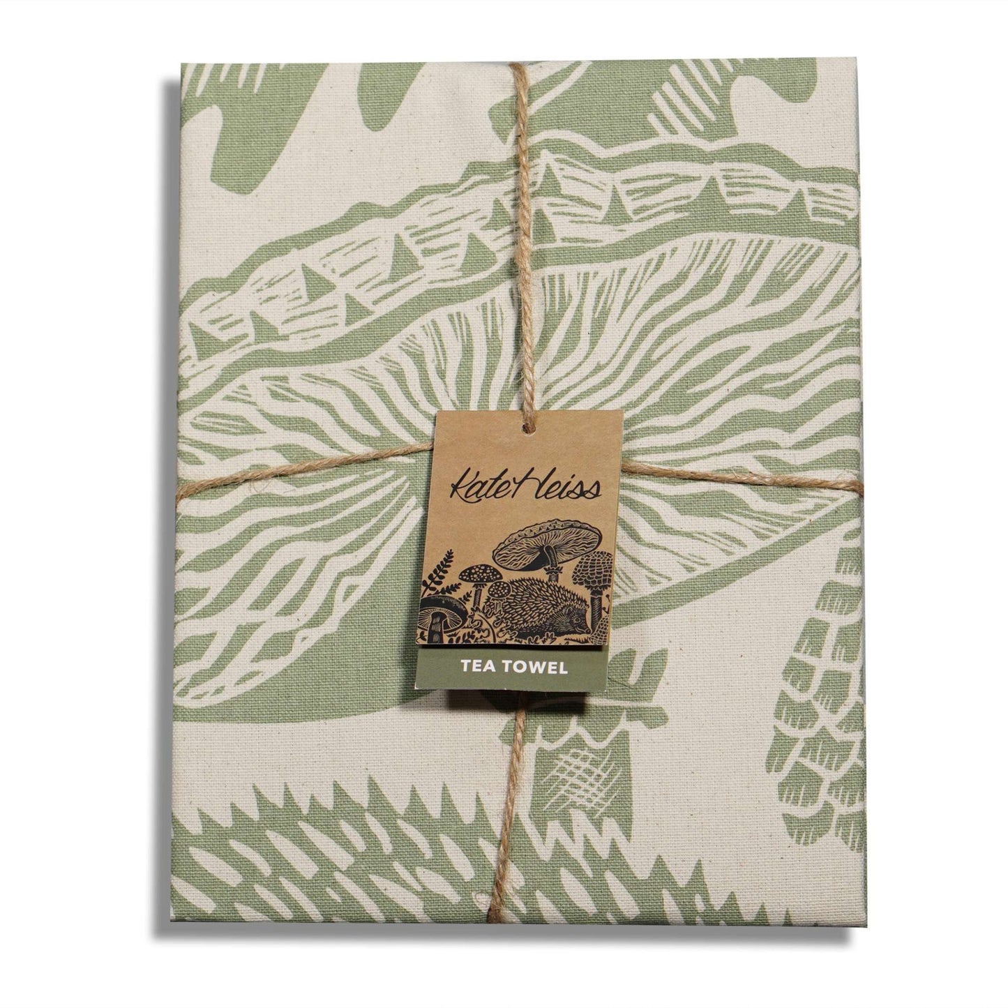 Torchon Kate Heiss vert Woodland