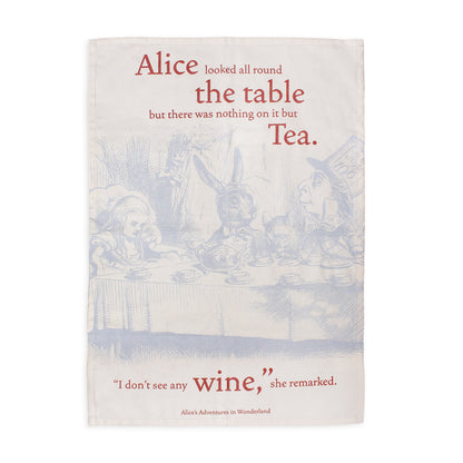 Torchon Alice au pays des merveilles - Alice