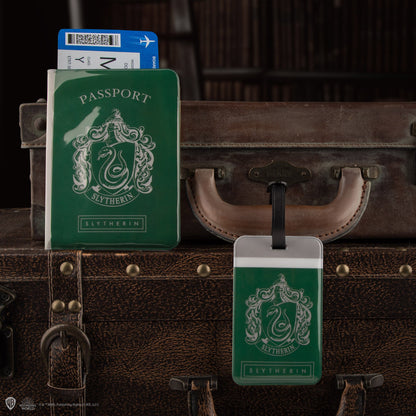 Étiquette à bagage & Couverture de passeport Serpentard