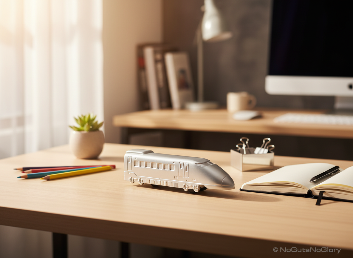 Tamanho de lápis e ímã de trombone TGV