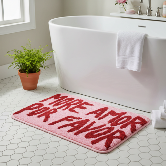 Tappetino da bagno "More Amor by Favor"