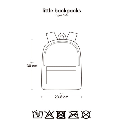 Petit sac à dos enfant - Jardin fleuri – vue 7 – A Little Lovely Company