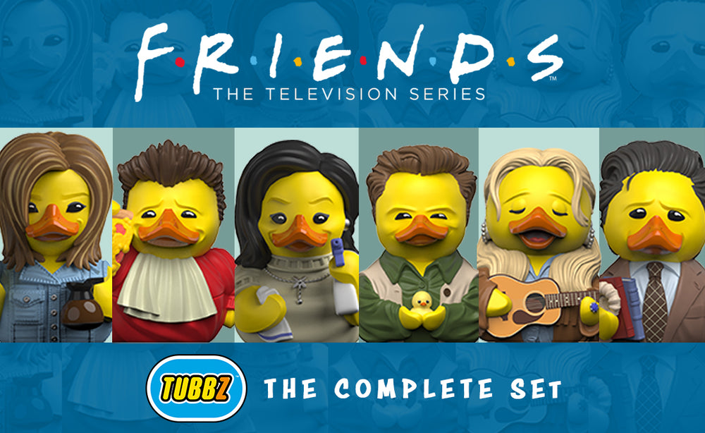 Set van 6 TUBBZ-eenden Friends TUBBZ (First Edition)