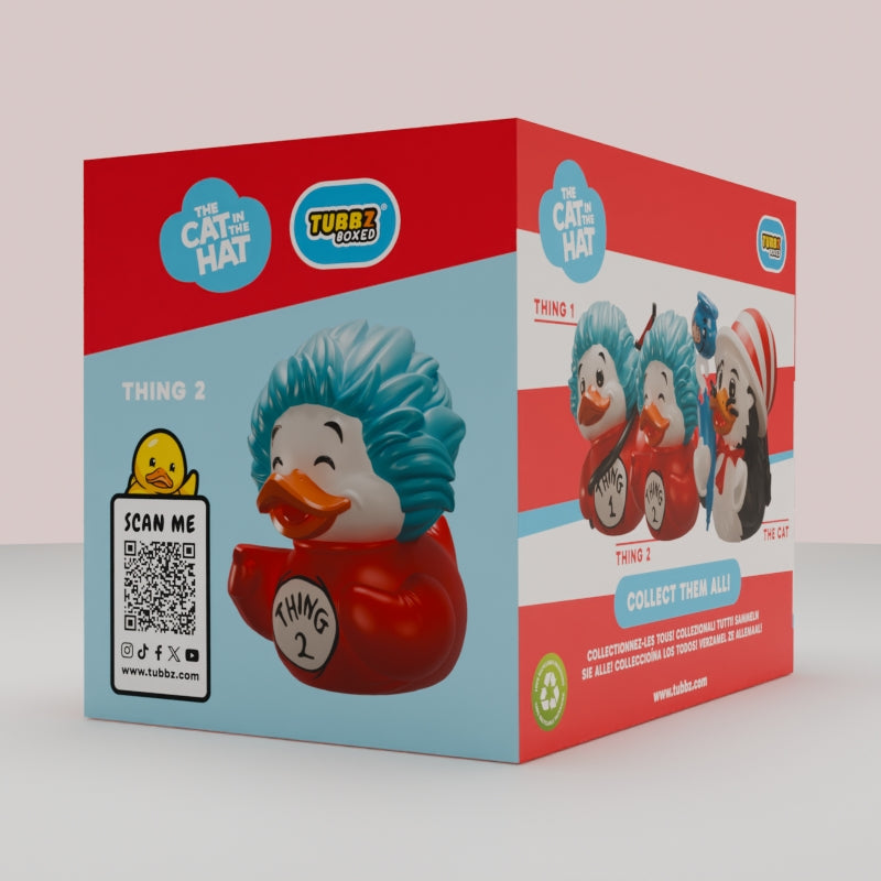 Canard Le Chat chapeauté: Thing 2 TUBBZ (Boxed Edition)