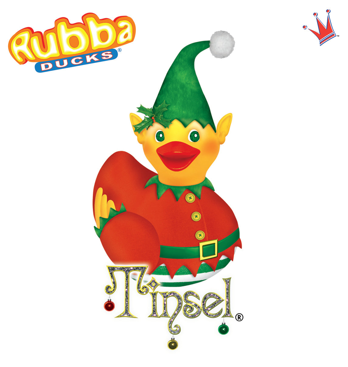 Canard Lutin de Noël « Tinsel »