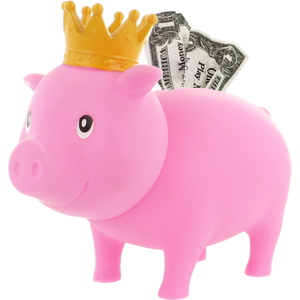 Coroa de porco rosa