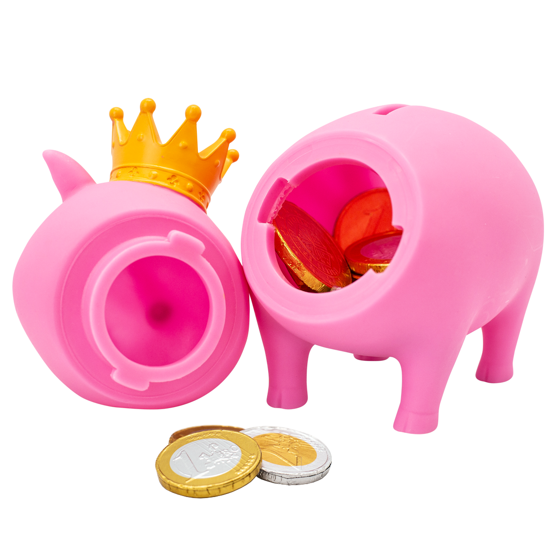 Corona rosa de cerdo
