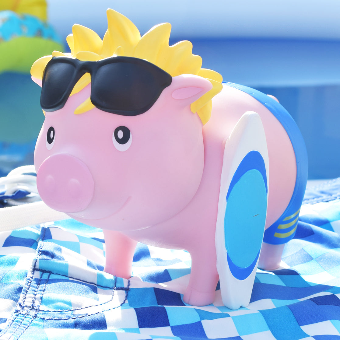 Schwein Surfer