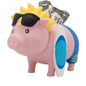 Schwein Surfer