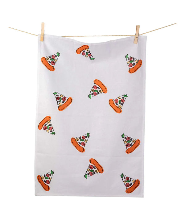 Torchon Pizza Bitten – Objet déco original