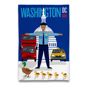 Paño de cocina del Capitolio de los Estados Unidos de Washington DC con patos