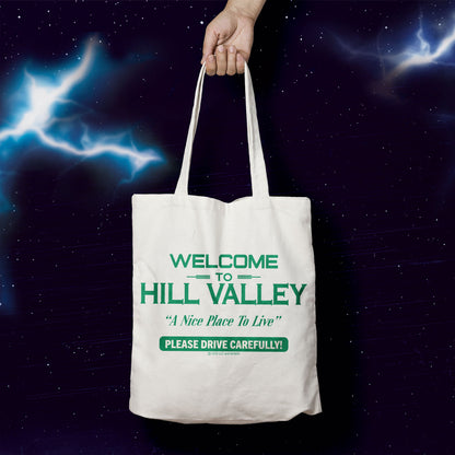 Saco de pano "Regresso ao Futuro" - Hill Valley 