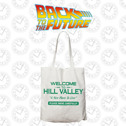 Saco de pano "Regresso ao Futuro" - Hill Valley 