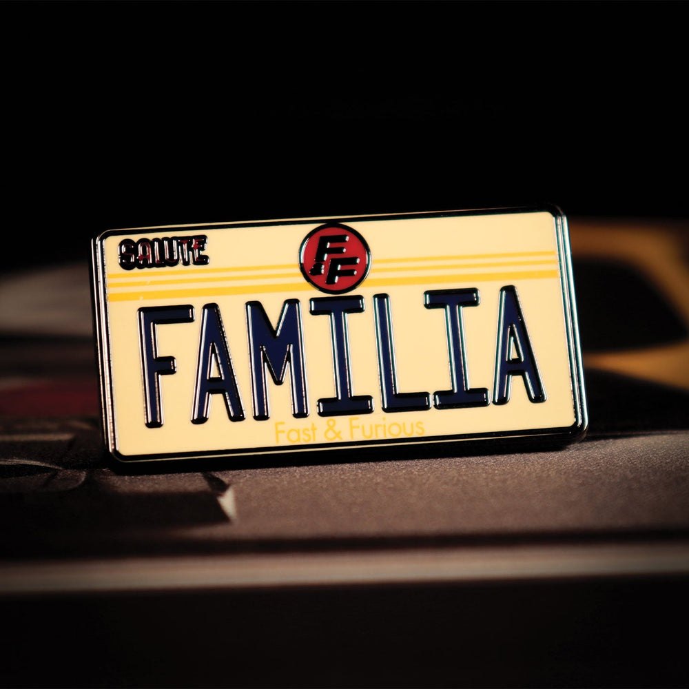 Pin's Fast & Furious - Plaque Familia
