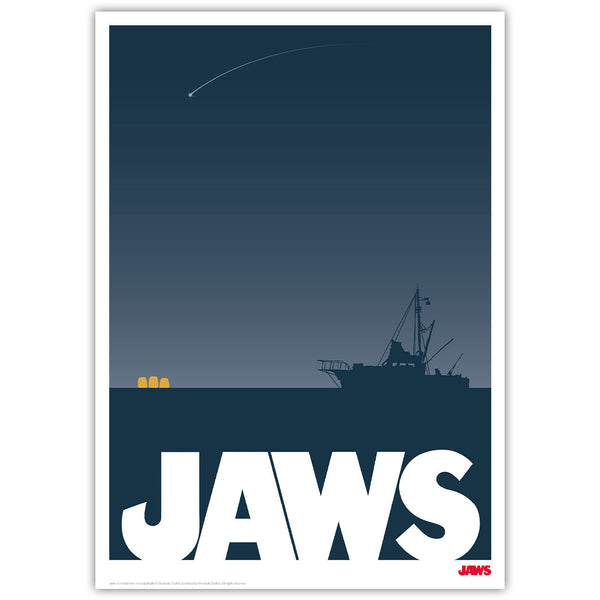 Affiche collector Les Dents de la Mer