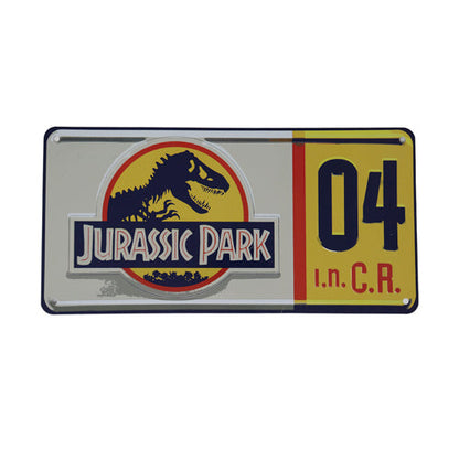 Plaque Minéralogique Jurassic Park - 04