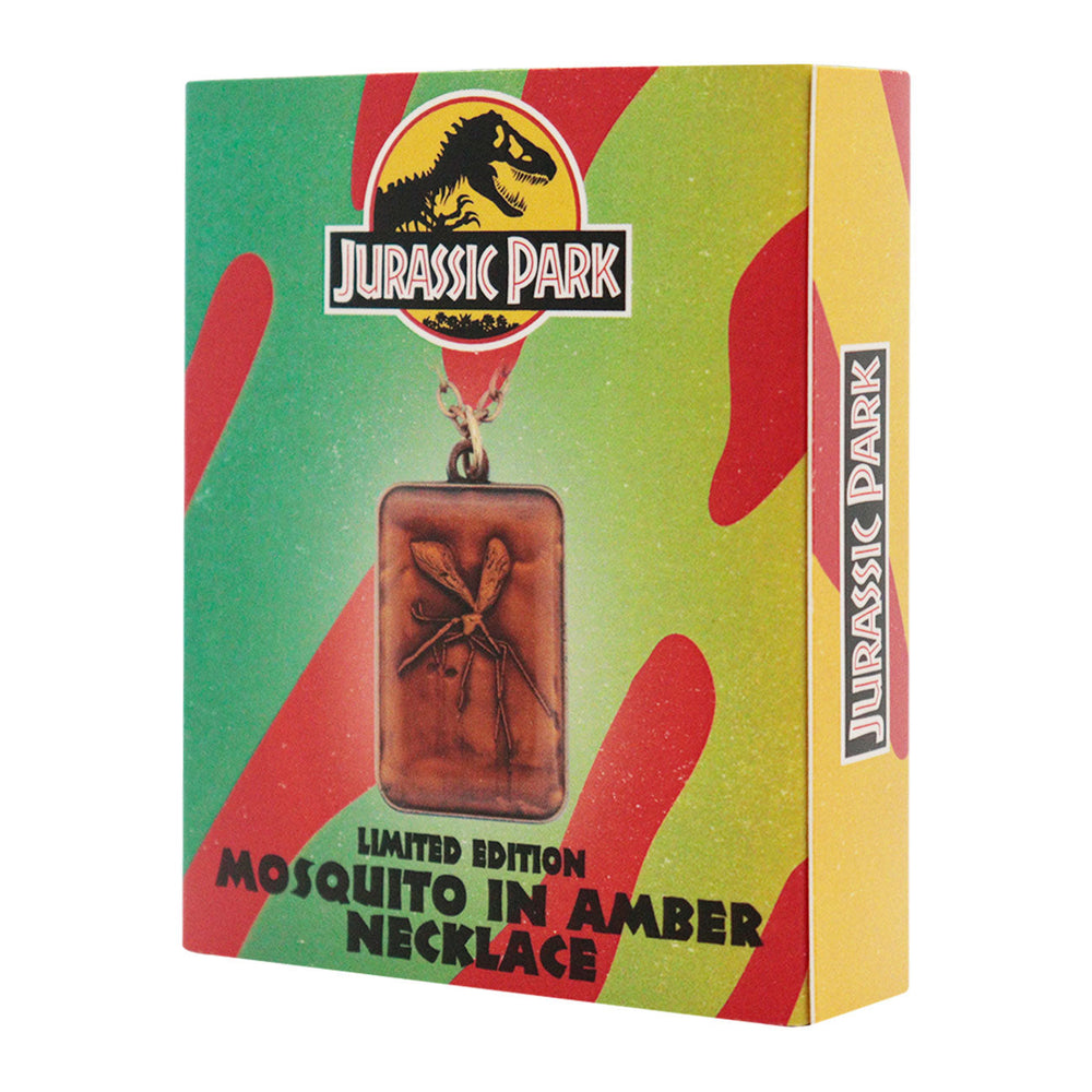 Jurassic Park Necklace - Unisex Amber