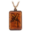 Jurassic Park Necklace - Unisex Amber