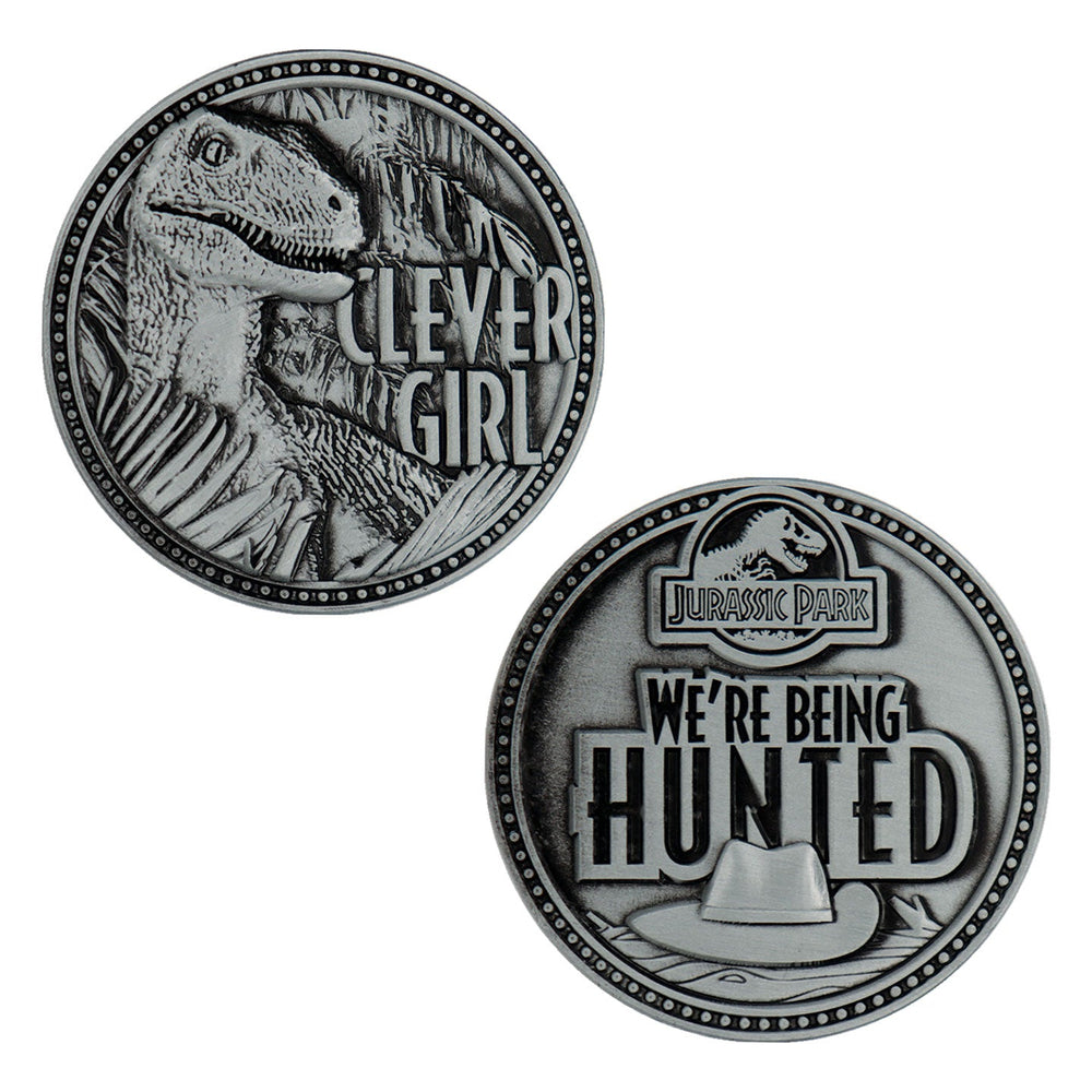 Pièce collector Jurassic Park - Clever Girl Raptor