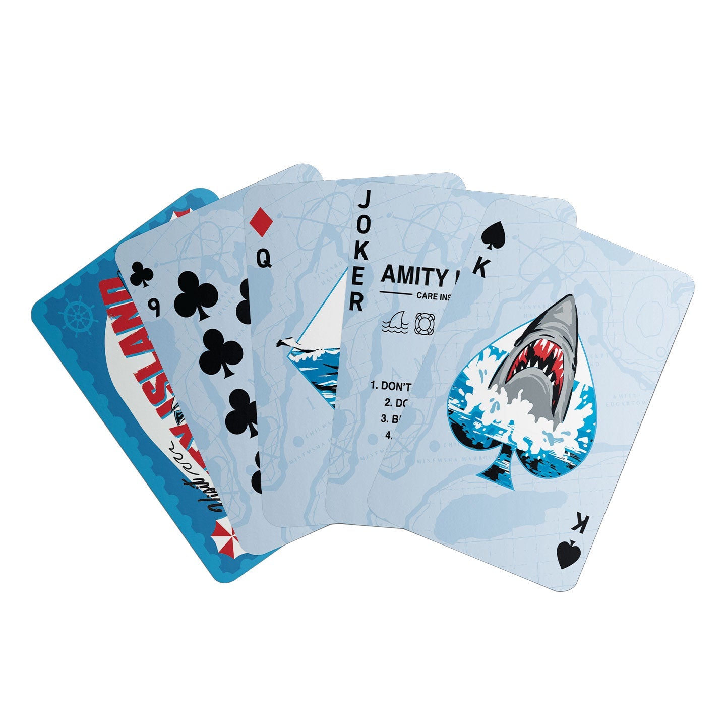 Cartes à jouer Les Dents de la Mer