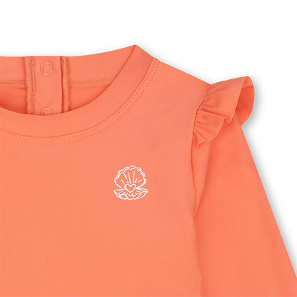 UV Swimming T-Shirt Long Sleeves - Pink - Shell Tastic