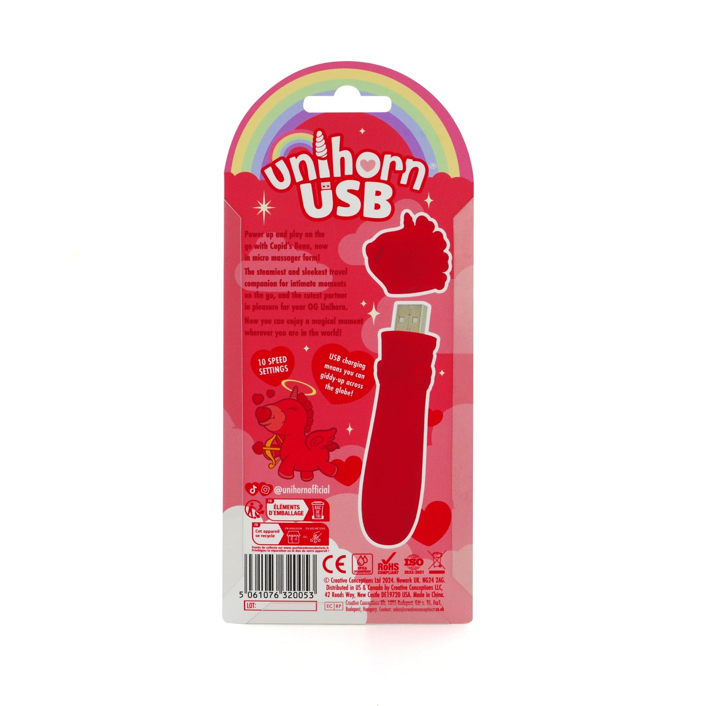 Cupid's Beau USB Bullet Vibrator