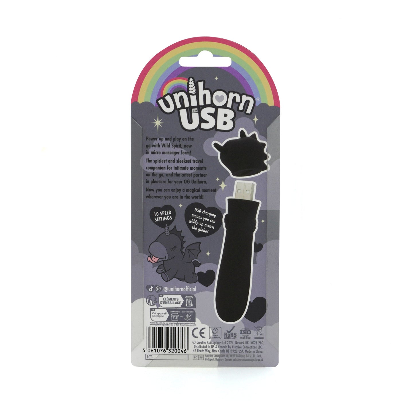 Wild Spirit USB Bullet Vibrator