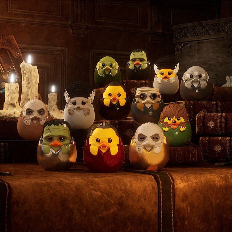 Pack de 12 Canards Universal Monsters Mystery Eggs TUBBZ
