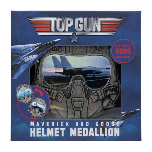 Médaillon collector Top Gun - Helmet