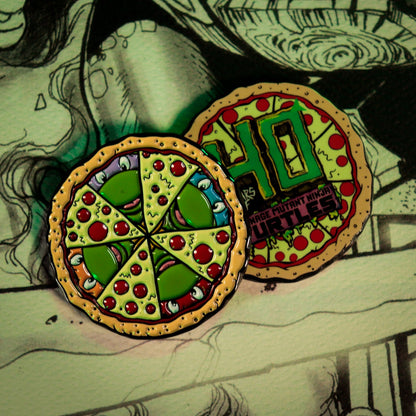 Pièce de collection Les Tortues Ninja - Pizza (Edition Limitée)
