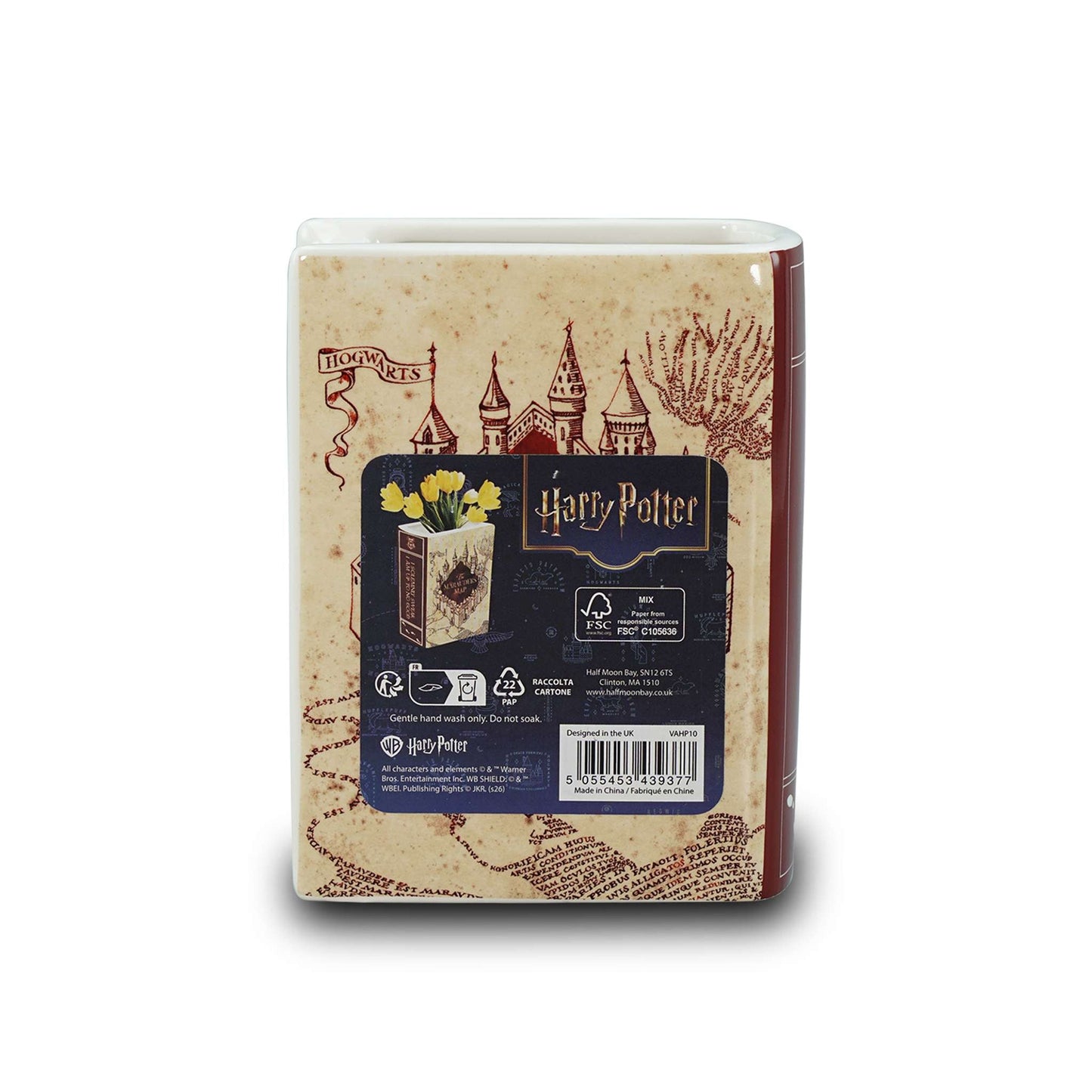 Harry Potter Ceramic Book Planter (Marauder's Map – 14 cm)