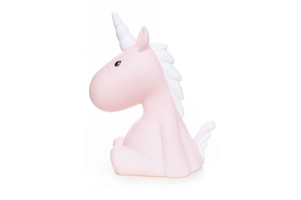Luce notturna unicorno rosa