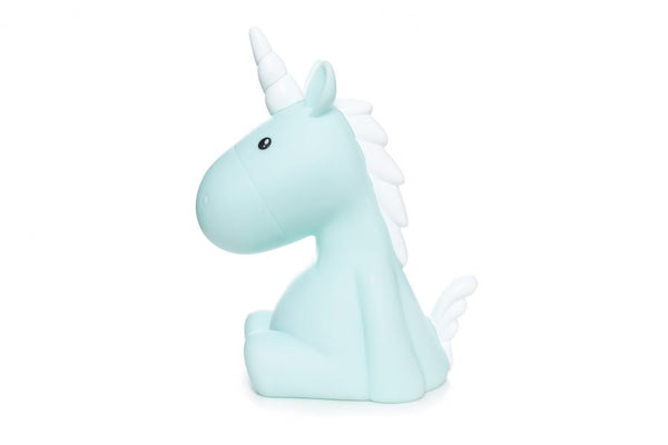 Luce notturna unicorno blu