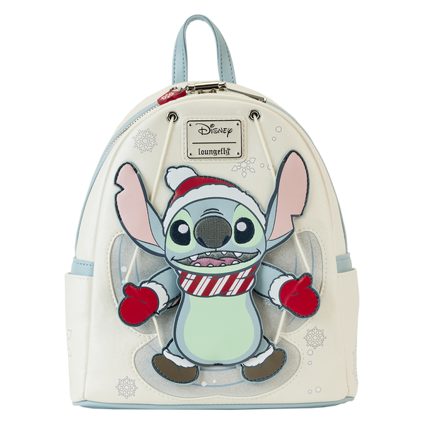 Mini zaino Lilo & Stitch - Stitch Snow Angel