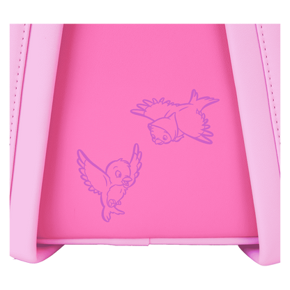 cinderella 75th anniversary pink bow gown cosplay mini backpack loungefly