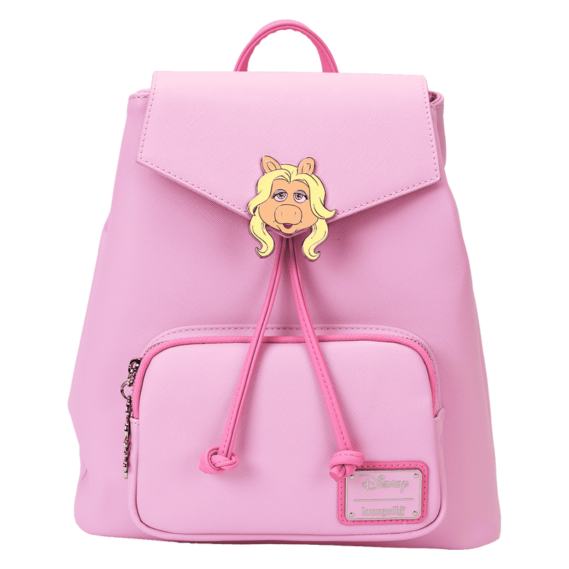 the muppets miss piggy drawstring mini backpack