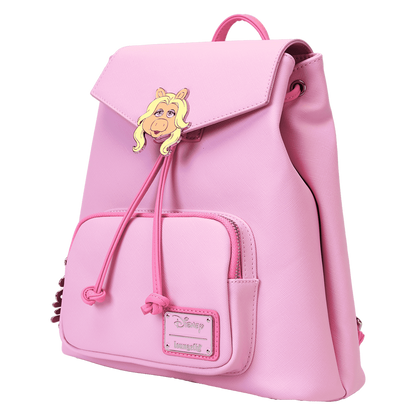 the muppets miss piggy drawstring mini backpack