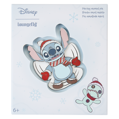 Pin's Lilo et Stitch - Stitch Ange de Neige