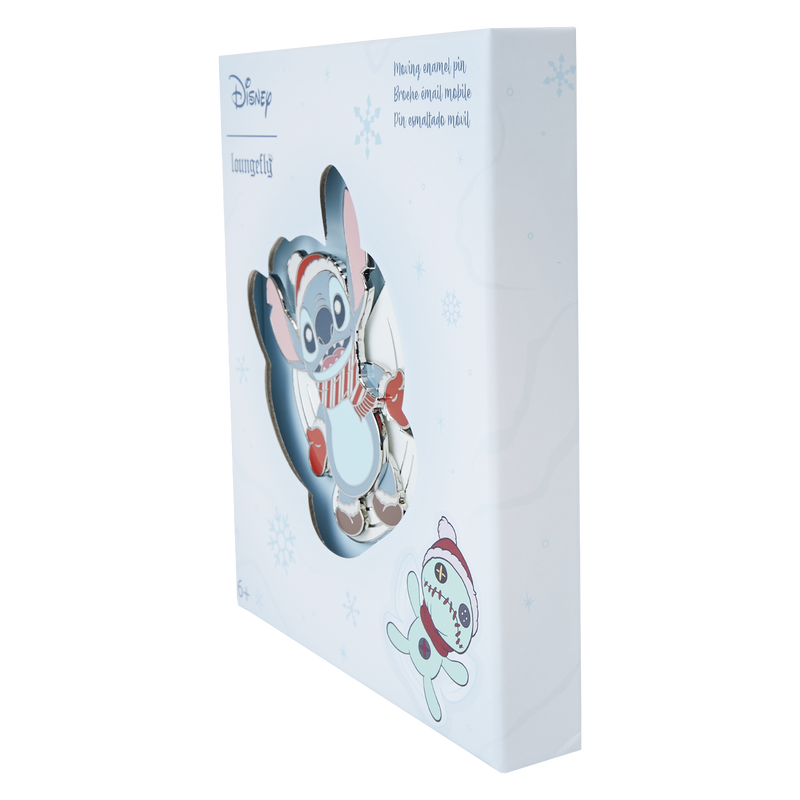 Pin's Lilo et Stitch - Stitch Ange de Neige
