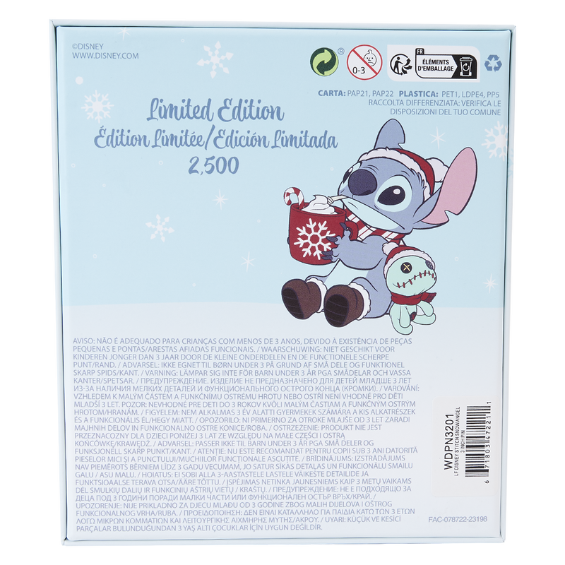 Pin's Lilo et Stitch - Stitch Ange de Neige