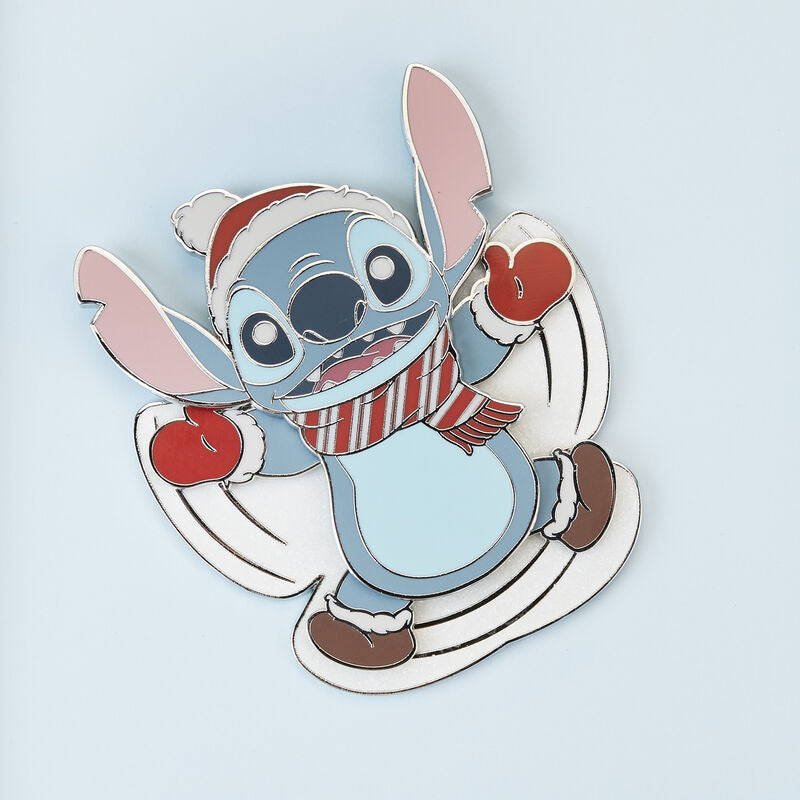 Pin's Lilo et Stitch - Stitch Ange de Neige