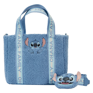 Bolso de mano con monedero de Lilo y Stitch - Stitch "Sherpa"