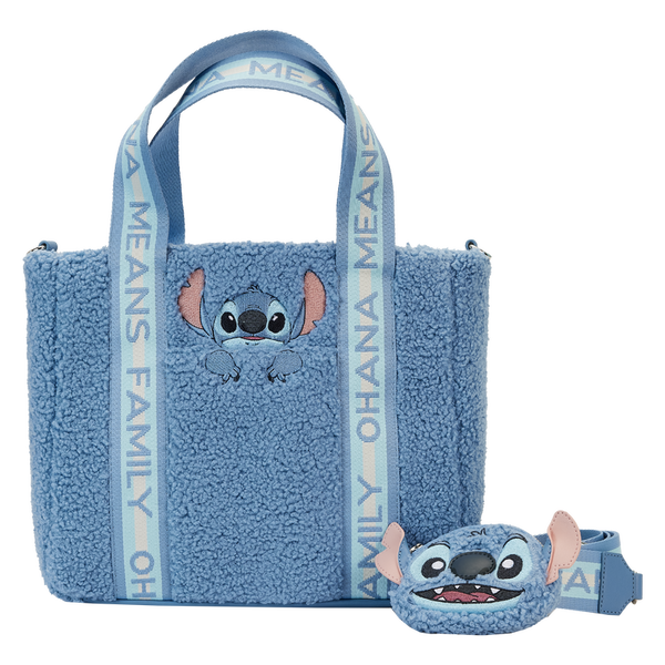 Borsa tote Lilo & Stitch con portamonete - Stitch "Sherpa"