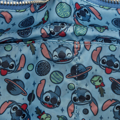 Lilo and Stitch Tote Bag with Coin Purse - Stitch "Sherpa"