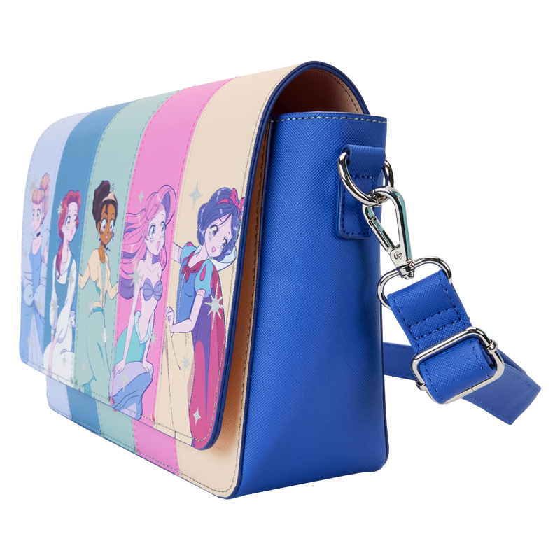 Bolso de hombro de princesas Disney, estilo manga