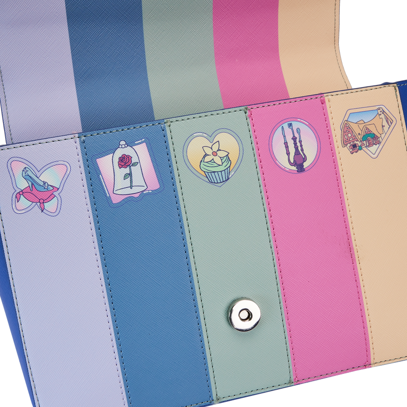 Bolso de hombro de princesas Disney, estilo manga