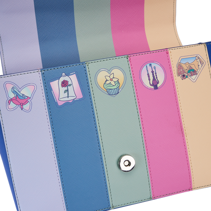 Bolso de hombro de princesas Disney, estilo manga